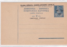 ITALY YUGOSLAVIA TRIESTE ZONA B STT VUJNA 1950 STO TLT STT CARTE POSTALE DOPISNICA  POSTAL CARD CARTOLINA POSTALE - Marcofilía