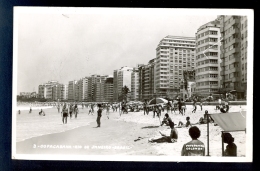 Copacabana Rio De Janeiro / Postcard Circulated, 2 Scans - Copacabana