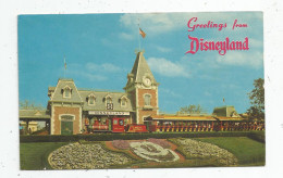 G-I-E , Cp , Greetings From DISNEYLAND , Chemin De Fer , Train , Voyagée 1970 - Disneyland