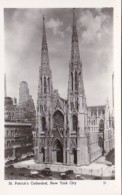 New York City St Patrick's Cathedral Real Photo - Churches