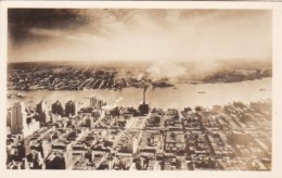 New York City East View From Empire State Building Real Photo - Multi-vues, Vues Panoramiques