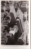 New York City Aerial View Of Rockefeller Center Real Photo - Autres Monuments, édifices