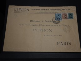 EGYPTE - Env Pour Paris - Grand Format - A Bien étudier - Détaillons Collection -Lot N° 16465 - Lettres & Documents
