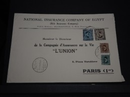 EGYPTE - Env Pour Paris - Grand Format - A Bien étudier - Détaillons Collection -Lot N° 16466 - Cartas & Documentos