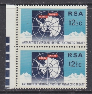 South Africa 1971 Antarctic Treaty 1v (pair) ** Mnh (30380A) - Ongebruikt