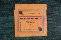 Etui De Paquet De Cigarettes " MY BEST " -  TURQUIE - Etuis à Cigarettes Vides