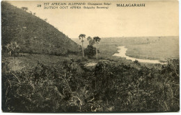 CONGO BELGE CARTE POSTALE ENTIER SURCHARGE EST AFRICAIN ALLEMAND (OCCUPATION BELGE) N°39 MALAGARASSI - Stamped Stationery