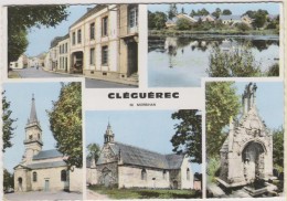 D56 - CLEGUEREC - MULTIVUES  - CPSM Grand Format - Cleguerec