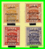 PALESTINA  ( ESTADO  DE  PALESTNE .ASIA ) 4 SELLOS AÑO 1922 - Palestine