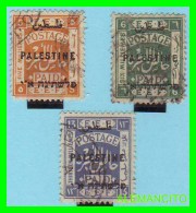 PALESTINA  ( ESTADO  DE  PALESTNE .ASIA ) 3 SELLOS AÑO 1922 - Palästina
