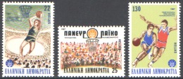 GREECE 1987 EUROPEAN BASKETBALL CHAMPIONSHIPS** (MNH) - Baloncesto