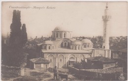 TURQUIE,TURKEY,TURKIYE,CONSTANTINOPLE,ISTANBUL  EN 1921,TURC,PAYSAN,METIER,MOSQUEE KAHRIE - Türkei