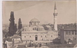 TURQUIE,TURKEY,TURKIYE,CONSTANTINOPLE,ISTANBUL  EN 1921,TURC,FAMILLE,CARTE PHOTO RARE - Türkei