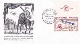 France N°1422 - Philatec - Enveloppe - Briefe U. Dokumente