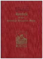 Sparbuch Der Sparkasse In Gotha , 1937 - 1944 , Emilia Piehler , Bank !!! - Gotha