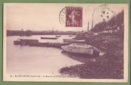 CPA - LOIRE ATLANTIQUE - BASSE INDRE - LE MASTRO ET LES BARQUES DE PECHE - Pelloquin Tabacs / 10 - Basse-Indre