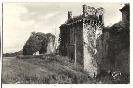 Cp, 85, Tiffauges, Le Donjon Et La Chapelle Du Château De Gilles De Rais Dit Barbe Bleue, écrite - Other & Unclassified