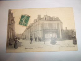 4aqx - CPA - PONTVALLAIN - Rue Principale - [72] - Sarthe - - Pontvallain