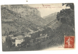 Cp, 48, Entrée De La Vallée De La Jonte, Au Rozier, Voyagée 1907 - Other & Unclassified