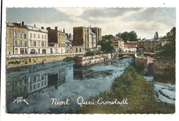 Delcampe - Cp, 79, Niort, Quai  Cronstadt, Voyagée 1957 - Niort