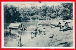ASIE - SRI LANKA - CEYLON -- River Scène - Sri Lanka (Ceylon)
