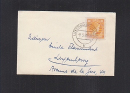 Kleinbrief 1930 Luxembourg-Gare - Storia Postale
