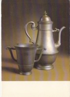 44306- COFFEE POT AND CUP, MEISSEN IRON PORCELAIN - Porseleinkaarten