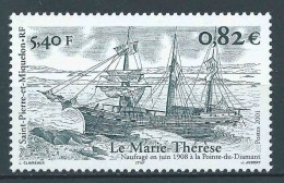 St Pierre Et Miquelon - 2001  - Le Marie Thérèse   -  N° 752 - Neuf ** - MNH - Ungebraucht