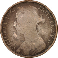 Monnaie, Grande-Bretagne, Victoria, Penny, 1891, B, Bronze, KM:755 - D. 1 Penny