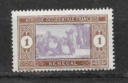 Timbre De 1914-17 : Marché Indigène. N°53 Chez Y Et T. (Voir Commentaires) - Unused Stamps