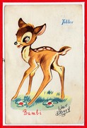 PUBLICITE - TOBLER --  WALT DISNEY - - Bambi - Advertising