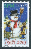 St Pierre Et Miquelon - 2005 - Noël  -  N° 859 - Neuf ** - MNH - Unused Stamps