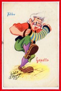 PUBLICITE - TOBLER --  WALT DISNEY - - Gepetto - Advertising