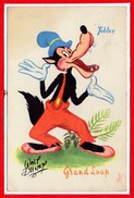 PUBLICITE - TOBLER --  WALT DISNEY - - Grand Loup - Advertising