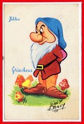 PUBLICITE - TOBLER --  WALT DISNEY - - Grincheux - Publicité