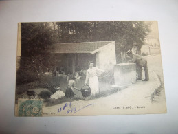 4asb - CPA - CHARS - Lavoir - [95] -  Val D´Oise - - Chars