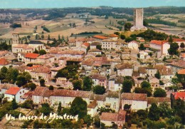 MONTCUQ - Lot : Vue Générale Aérienne. - Montcuq