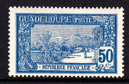 Guadeloupe MH Scott #75 50c View Of La Soufriere - Neufs