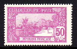 Guadeloupe MNH Scott #76 50c View Of La Soufriere - Neufs