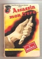 UN MYSTERE N°192 - G.Morris - Assassin Mon Frère... - 1955 - Presses De La Cité
