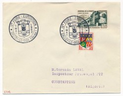 Enveloppe - Cachet Illustré Temporaire "IVeme Foire Exposition CHOISY-LE-ROI" 5 Mai 1962 - Matasellos Conmemorativos