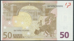 S  ITALIA 50 EURO F005 - TRICHET   UNC - 50 Euro