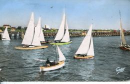N°471 E -cpsm Ouistreham- Un Jour De Régates- - Sailing