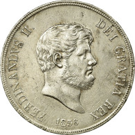 Monnaie, États Italiens, NAPLES, Ferdinando II, 120 Grana, 1856, SUP, Argent - Napoli & Sicilia