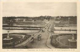 A-16 8323 : SAINT CYR SUR LOIRE   LA LOIRE LE PONT DE TOURS VERS ST CYR TRAMWAY - Saint-Cyr-sur-Loire