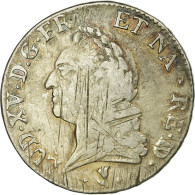Monnaie, France, Louis XV, Écu De Béarn à La Vieille Tête, Ecu, 1772, Pau - 1715-1774 Luigi XV Il Beneamato