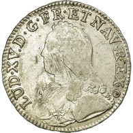 Monnaie, France, Louis XV, Écu Aux Branches D'olivier, Ecu, 1734, Tours, TB+ - 1715-1774 Luigi XV Il Beneamato