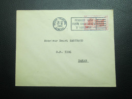 OMEC DAKAR PRINCIPAL SENEGAL 1951 - FOIRE EXPOSITION ABIDJAN FEVRIER 1951 - Lettres & Documents