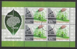 HUNGARY - 2016. SPECIMEN S/S -  EUROPA - Think Green - Used Stamps