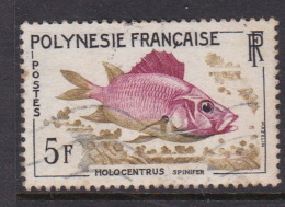 French Polynesia SG 24 1962 Fishes, 5F Spined Squirrelfish Used - Gebraucht